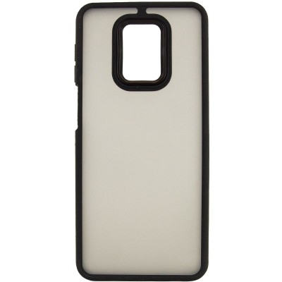 Чохол TPU+PC Lyon Frosted для Xiaomi Redmi Note 9s / Note 9 Pro / Note 9 Pro Max Black Чохол TPU+PC Lyon Frosted для Xiaomi Redmi Note 9s / Note 9 Pro / Note 9 Pro Max Black