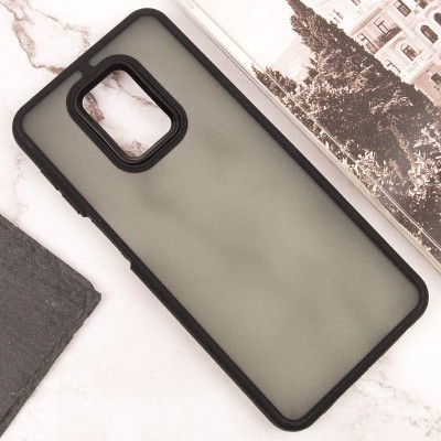 Чохол TPU+PC Lyon Frosted для Xiaomi Redmi Note 9s / Note 9 Pro / Note 9 Pro Max Black Чохол TPU+PC Lyon Frosted для Xiaomi Redmi Note 9s / Note 9 Pro / Note 9 Pro Max Black