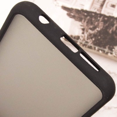 Чохол TPU+PC Lyon Frosted для Xiaomi Redmi Note 9s / Note 9 Pro / Note 9 Pro Max Black Чохол TPU+PC Lyon Frosted для Xiaomi Redmi Note 9s / Note 9 Pro / Note 9 Pro Max Black