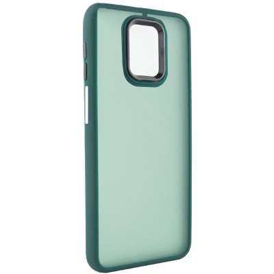 Чохол TPU+PC Lyon Frosted для Xiaomi Redmi Note 9s / Note 9 Pro / Note 9 Pro Max Green Чохол TPU+PC Lyon Frosted для Xiaomi Redmi Note 9s / Note 9 Pro / Note 9 Pro Max Green
