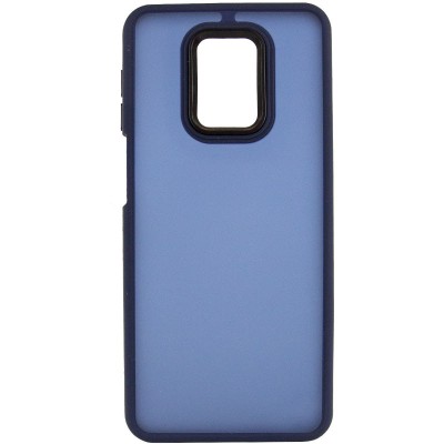 Чохол TPU+PC Lyon Frosted для Xiaomi Redmi Note 9s / Note 9 Pro / Note 9 Pro Max Navy Blue Чохол TPU+PC Lyon Frosted для Xiaomi Redmi Note 9s / Note 9 Pro / Note 9 Pro Max Navy Blue