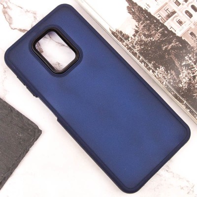 Чохол TPU+PC Lyon Frosted для Xiaomi Redmi Note 9s / Note 9 Pro / Note 9 Pro Max Navy Blue Чохол TPU+PC Lyon Frosted для Xiaomi Redmi Note 9s / Note 9 Pro / Note 9 Pro Max Navy Blue