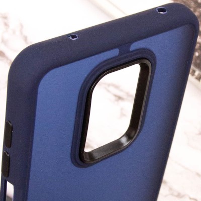 Чохол TPU+PC Lyon Frosted для Xiaomi Redmi Note 9s / Note 9 Pro / Note 9 Pro Max Navy Blue Чохол TPU+PC Lyon Frosted для Xiaomi Redmi Note 9s / Note 9 Pro / Note 9 Pro Max Navy Blue