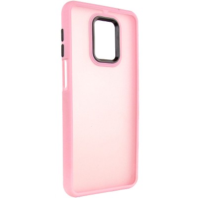 Чохол TPU+PC Lyon Frosted для Xiaomi Redmi Note 9s / Note 9 Pro / Note 9 Pro Max Pink Чохол TPU+PC Lyon Frosted для Xiaomi Redmi Note 9s / Note 9 Pro / Note 9 Pro Max Pink