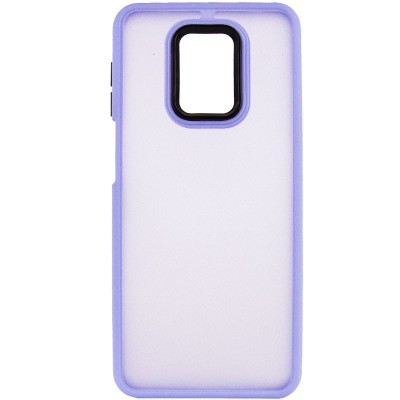 Чохол TPU+PC Lyon Frosted для Xiaomi Redmi Note 9s / Note 9 Pro / Note 9 Pro Max Purple Чохол TPU+PC Lyon Frosted для Xiaomi Redmi Note 9s / Note 9 Pro / Note 9 Pro Max Purple