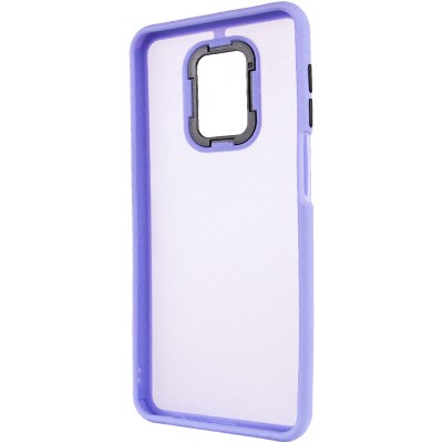 Чохол TPU+PC Lyon Frosted для Xiaomi Redmi Note 9s / Note 9 Pro / Note 9 Pro Max Purple Чохол TPU+PC Lyon Frosted для Xiaomi Redmi Note 9s / Note 9 Pro / Note 9 Pro Max Purple