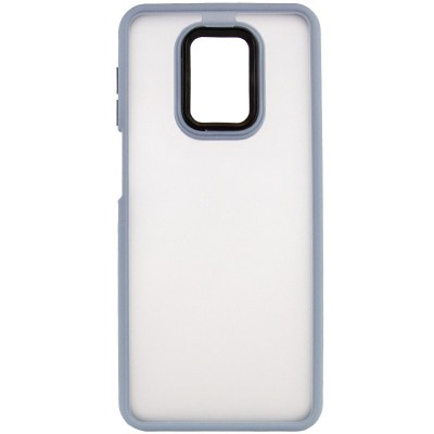Чохол TPU+PC Lyon Frosted для Xiaomi Redmi Note 9s / Note 9 Pro / Note 9 Pro Max Sierra Blue Чохол TPU+PC Lyon Frosted для Xiaomi Redmi Note 9s / Note 9 Pro / Note 9 Pro Max Sierra Blue