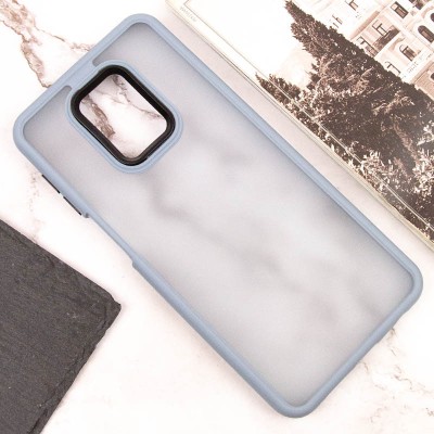 Чохол TPU+PC Lyon Frosted для Xiaomi Redmi Note 9s / Note 9 Pro / Note 9 Pro Max Sierra Blue Чохол TPU+PC Lyon Frosted для Xiaomi Redmi Note 9s / Note 9 Pro / Note 9 Pro Max Sierra Blue