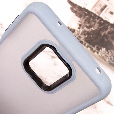Чохол TPU+PC Lyon Frosted для Xiaomi Redmi Note 9s / Note 9 Pro / Note 9 Pro Max Sierra Blue Чохол TPU+PC Lyon Frosted для Xiaomi Redmi Note 9s / Note 9 Pro / Note 9 Pro Max Sierra Blue