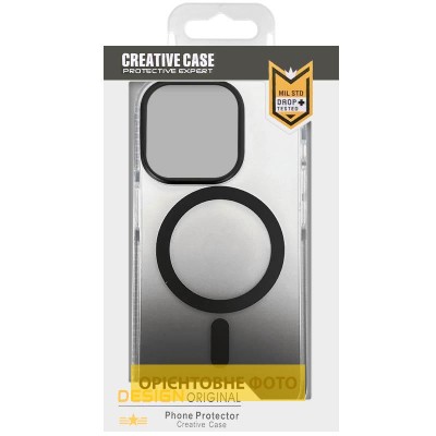 Чохол TPU+PC Phantom with MagSafe для Apple iPhone 16e (6.1") Black