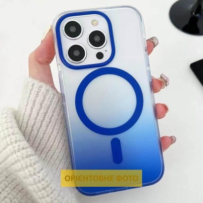 Чохол TPU+PC Phantom with MagSafe для Apple iPhone 16e (6.1") Blue