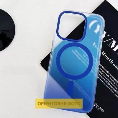 Чохол TPU+PC Phantom with MagSafe для Apple iPhone 16e (6.1") Blue
