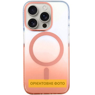 Чохол TPU+PC Phantom with MagSafe для Apple iPhone 16e (6.1") Peach Чохол TPU+PC Phantom with MagSafe для Apple iPhone 16e (6.1") Peach