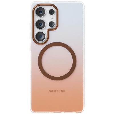 Чохол TPU+PC Phantom with MagSafe для Samsung Galaxy S25 Ultra Rose Gold