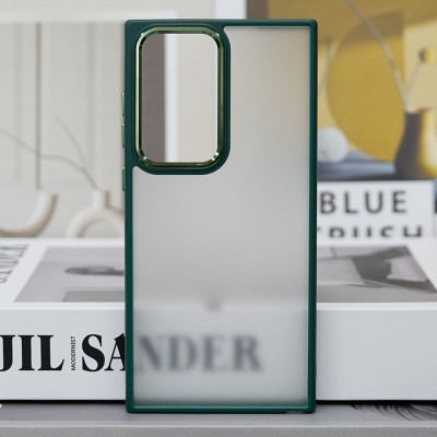 Чохол TPU+PC North Guard для Samsung Galaxy S25 Ultra Dark Green