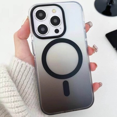 Чохол TPU+PC Phantom with MagSafe для Apple iPhone 13 Pro Max (6.7") Black Чохол TPU+PC Phantom with MagSafe для Apple iPhone 13 Pro Max (6.7") Black