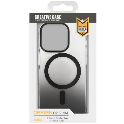 Чохол TPU+PC Phantom with MagSafe для Apple iPhone 15 (6.1") Black