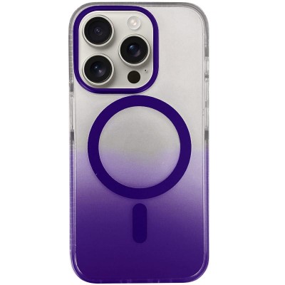Чохол TPU+PC Phantom with MagSafe для Apple iPhone 15 Pro Max (6.7") Purple Чохол TPU+PC Phantom with MagSafe для Apple iPhone 15 Pro Max (6.7") Purple