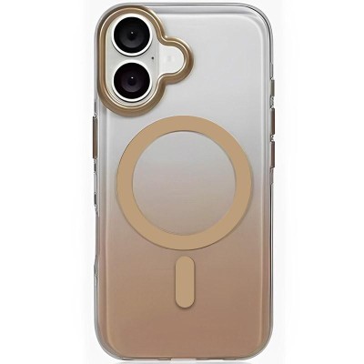Чохол TPU+PC Phantom with MagSafe для Apple iPhone 16 (6.1") Golden