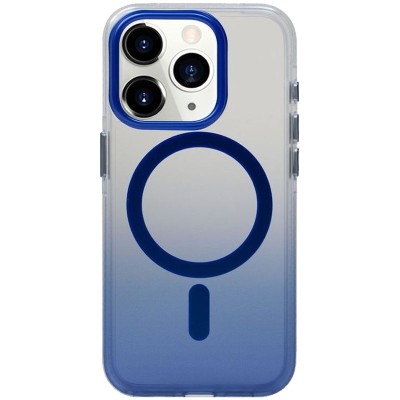 Чохол TPU+PC Shadow with MagSafe для Apple iPhone 14 Pro (6.1") Blue Чохол TPU+PC Shadow with MagSafe для Apple iPhone 14 Pro (6.1") Blue