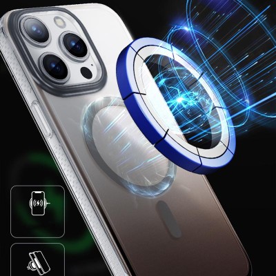 Чохол TPU+PC Shadow with MagSafe для Apple iPhone 14 Pro (6.1") Gray
