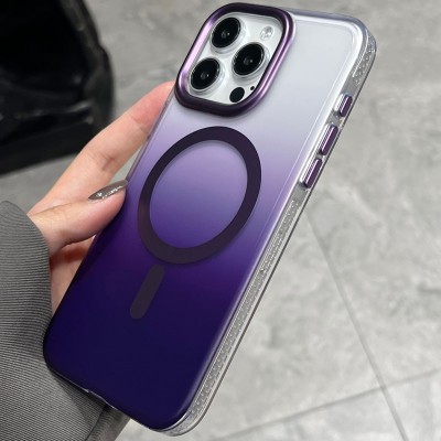 Чохол TPU+PC Shadow with MagSafe для Apple iPhone 14 Pro (6.1") Purple