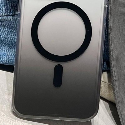 Чохол TPU+PC Shadow with MagSafe для Apple iPhone 15 (6.1") Black