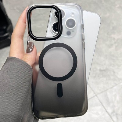 Чохол TPU+PC Shadow with MagSafe для Apple iPhone 15 Pro (6.1") Black