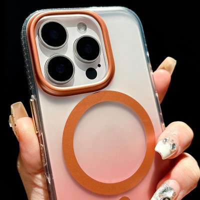 Чохол TPU+PC Shadow with MagSafe для Apple iPhone 16 Pro (6.3") Rose Gold Чохол TPU+PC Shadow with MagSafe для Apple iPhone 16 Pro (6.3") Rose Gold