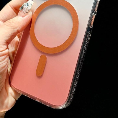 Чохол TPU+PC Shadow with MagSafe для Apple iPhone 16 Pro (6.3") Rose Gold Чохол TPU+PC Shadow with MagSafe для Apple iPhone 16 Pro (6.3") Rose Gold