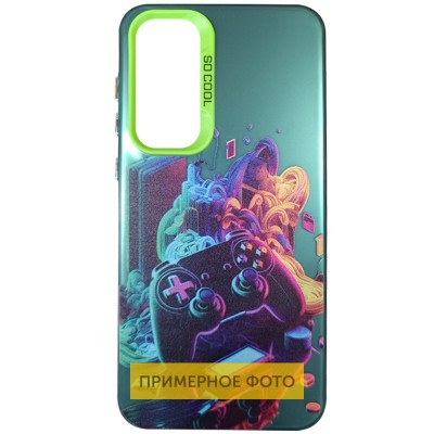 Чохол TPU+PC So Cool для Samsung Galaxy A35 Gamer Green Чохол TPU+PC So Cool для Samsung Galaxy A35 Gamer Green