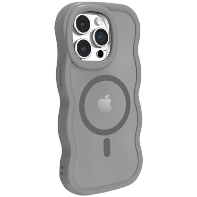 Чохол TPU+PC Undine with MagSafe для Apple iPhone 13 Pro (6.1") Grey Чохол TPU+PC Undine with MagSafe для Apple iPhone 13 Pro (6.1") Grey