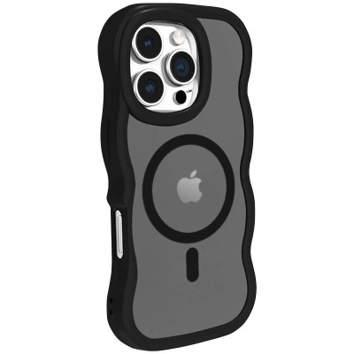 Чохол TPU+PC Undine with MagSafe для Apple iPhone 16 Pro Max (6.9") Black Чохол TPU+PC Undine with MagSafe для Apple iPhone 16 Pro Max (6.9") Black
