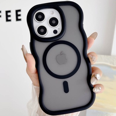 Чохол TPU+PC Undine with MagSafe для Apple iPhone 16 Pro Max (6.9") Black Чохол TPU+PC Undine with MagSafe для Apple iPhone 16 Pro Max (6.9") Black