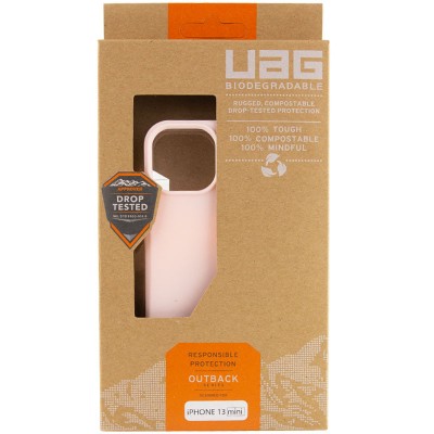 Чохол UAG OUTBACK BIO для Apple iPhone 13 mini (5.4") Рожевий Чохол UAG OUTBACK BIO для Apple iPhone 13 mini (5.4") Рожевий
