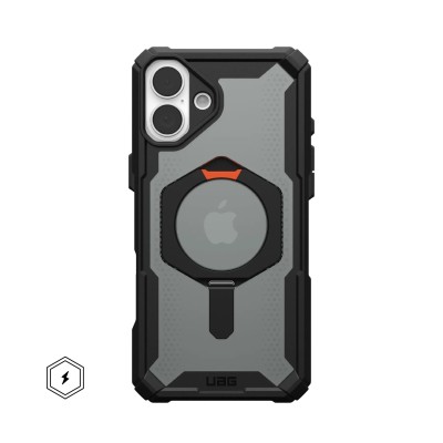 Чохол UAG для iPhone 16 Plus, Plasma XTE MagSafe, Black/Orange (114473114097)