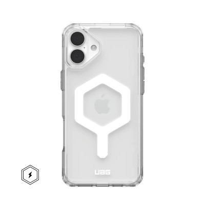 Чохол UAG для iPhone 16 Plus, Plyo Magsafe, Ice/White (114479114341)