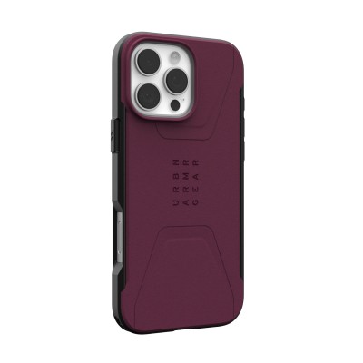 Чохол UAG для iPhone 16 Pro Max, Civilian Magsafe, Bordeaux (114445119049)