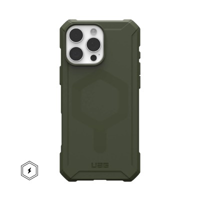 Чохол UAG для iPhone 16 Pro Max, Essential Armor Magsafe, Olive Drab (114449117272) Чохол UAG для iPhone 16 Pro Max, Essential Armor Magsafe, Olive Drab (114449117272)