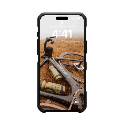 Чохол UAG для iPhone 16 Pro Max, Metropolis LT Magsafe, Kevlar Black (114453113940)