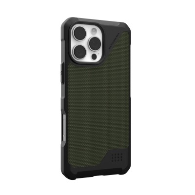 Чохол UAG для iPhone 16 Pro Max, Metropolis LT Magsafe, Kevlar Olive (114453113972)