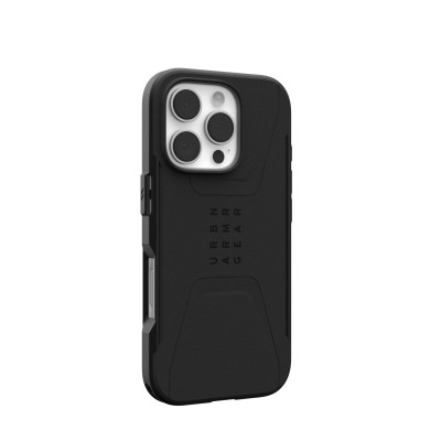 Чохол UAG для iPhone 16 Pro, Civilian Magsafe, Black (114444114040)