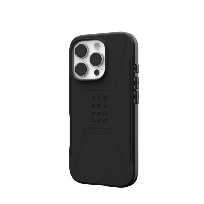 Чохол UAG для iPhone 16 Pro, Civilian Magsafe, Black (114444114040)