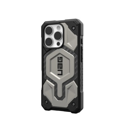 Чохол UAG для iPhone 16 Pro, Monarch Pro Magsafe, Titanium (114456113636)