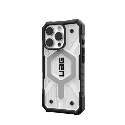 Чохол UAG для iPhone 16 Pro, Pathfinder Clear Magsafe, Ice (114464114343) Чохол UAG для iPhone 16 Pro, Pathfinder Clear Magsafe, Ice (114464114343)