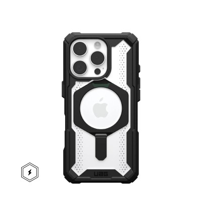 Чохол UAG для iPhone 16 Pro, Plasma XTE MagSafe, Black/Clear (11447411404G)
