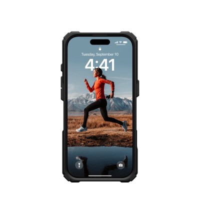 Чохол UAG для iPhone 16 Pro, Plasma XTE MagSafe, Black/Clear (11447411404G)