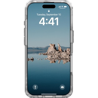 Чохол UAG для iPhone 16 Pro, Plyo Magsafe LE, Black/Clear Ombre (11448011404G)