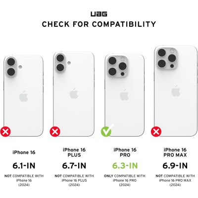 Чохол UAG для iPhone 16 Pro, Plyo Magsafe LE, Maroon/Yellow Ombre (114480114780) Чохол UAG для iPhone 16 Pro, Plyo Magsafe LE, Maroon/Yellow Ombre (114480114780)