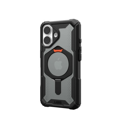 Чохол UAG для iPhone 16, Plasma XTE MagSafe, Black/Orange (114476114097)
